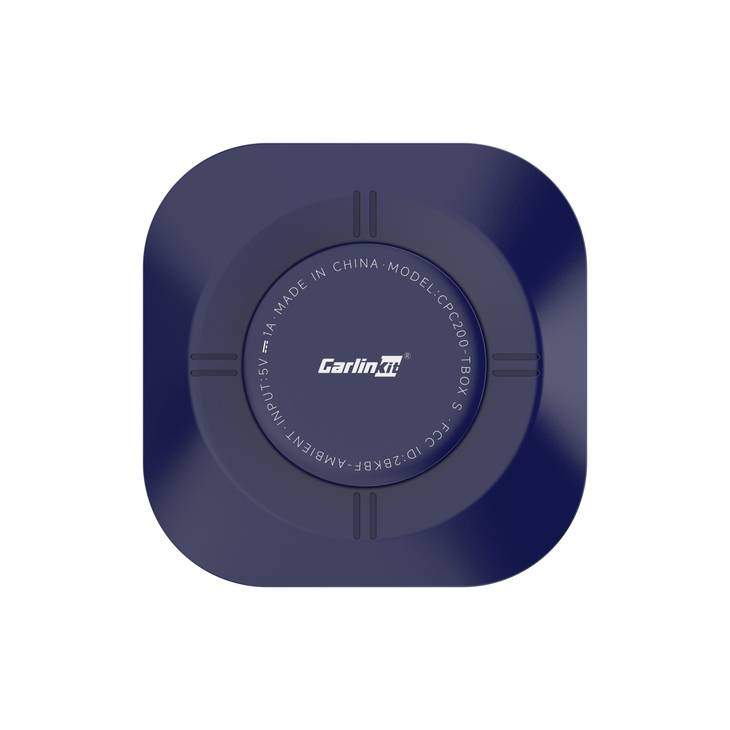 TBOX LED-S2P商标-深蓝色.1 Carlinkit Tbox S2P Kablosuz CarPlay Android Auto Adaptörü | Android 13.0, 8G+128G, Qualcomm SM6225 - Görsel 1